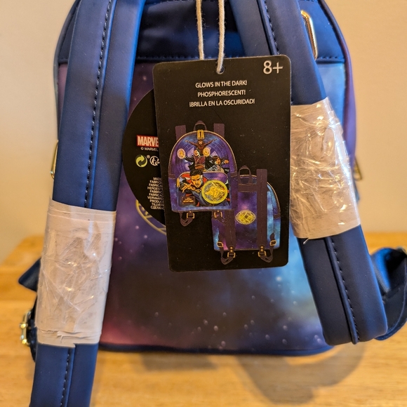 Loungefly Backpack Glow In the Dark Marvel Doctor Strange Multiverse Madness - Picture 3 of 5